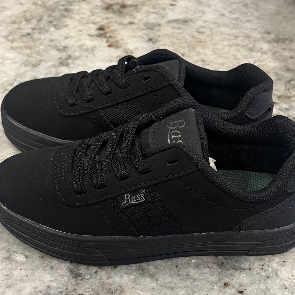 Bass Toddler Boys Classic Black Sneakers